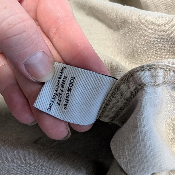 Croft & Barrow Men's Gray Button-Down Shirt Size X-Large - Picture 4 of 11